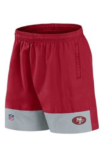 S.F. 49-ers Woven nadrág - Bordó/Szürke