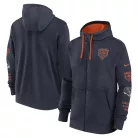 Chicago Bears - Nike Full Zip Fleece Kapucnis Pulóver