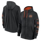 Cincinnati Bengals-Nike Full Zip Fleece Kapucnis Pulóver