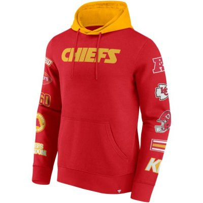 Chiefs - Patched Out Fleece kapucnis pulóver