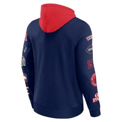 Patriots- Patched Out Fleece kapucnis pulóver