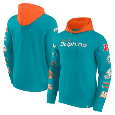 Dolphins - Patched Out Fleece Hoodie