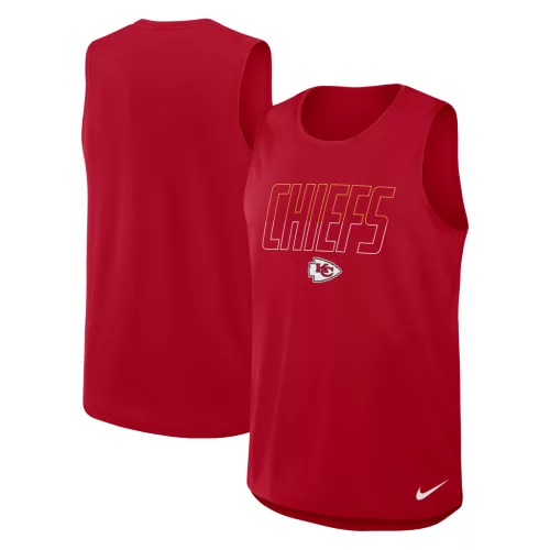 Kansas City Chiefs Nike Kickoff Miler Trikó University Red
