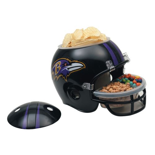 Ravens Snack Helmet/Chips Tartó (34 cm x 24 cm)