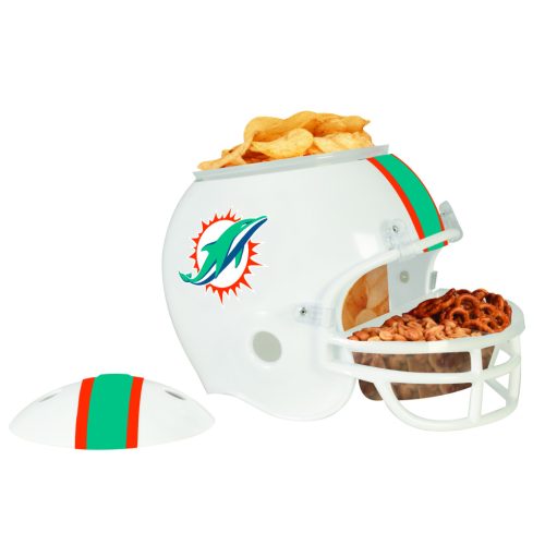 Dolphins Snack Helmet/Chips Tartó (34 cm x 24 cm)