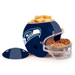 Seahawks Snack Helmet/Chips Tartó (34 cm x 24 cm)
