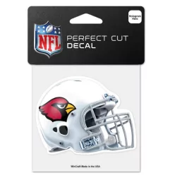   Arizona Cardinals - Helmet Perfect Cut matrica (10 cm x 10 cm)