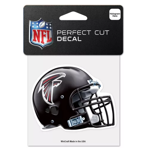 Atlanta Falcons - Helmet Perfect Cut matrica (10 cm x 10 cm)