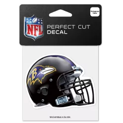   Baltimore Ravens - Helmet Perfect Cut matrica (10 cm x 10 cm)