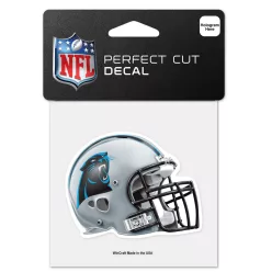   Carolina Panthers - Helmet Perfect Cut matrica (10 cm x 10 cm)