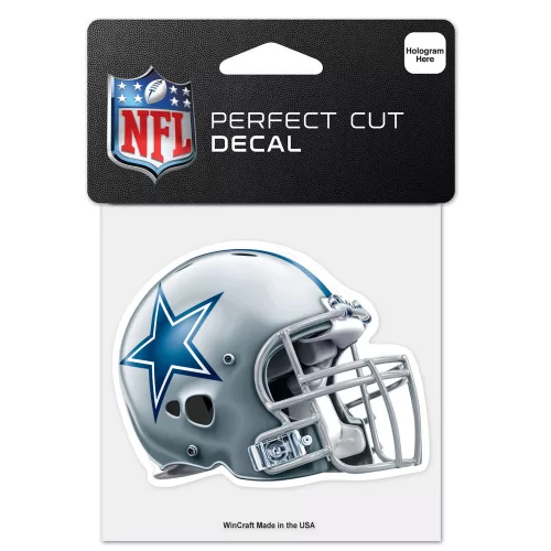 Dallas Cowboys - Helmet Perfect Cut matrica (10 cm x 10 cm)