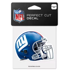 New York Giants - Helmet Perfect Cut matrica (10 cm x 10 cm)