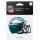 Philadelphia Eagles - Helmet Perfect Cut matrica (10 cm x 10 cm)