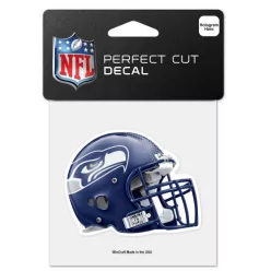   Seattle Seahawks - Helmet Perfect Cut matrica (10 cm x 10 cm)