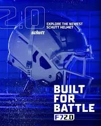 SCHUTT F7 2.0 amerikai foci sisak - fehér