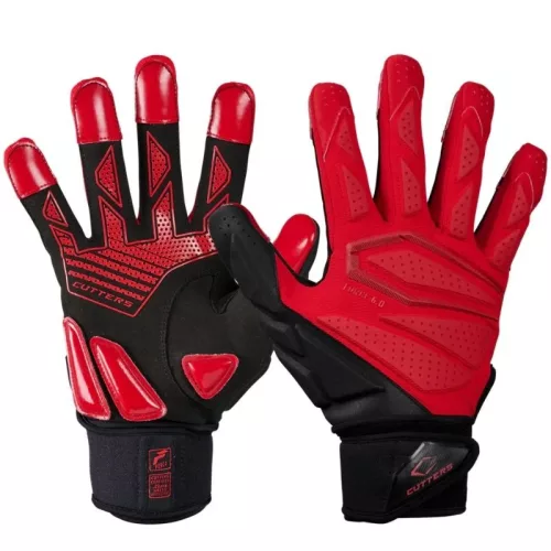 Cutters Force 6.0 Lineman kesztyű - Piros