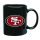 49ers - Fekete Logo Bögre 425ml