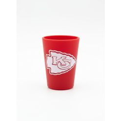 Szilikon feles pohár Kansas City Chiefs logóval