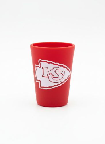 Szilikon feles pohár Kansas City Chiefs logóval