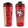 San Francisco 49ers Stainless Steel 4D Ice Shaker - 770 ml
