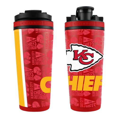 Kansas City Chiefs Stainless Steel 4D Ice Shaker - 770 ml