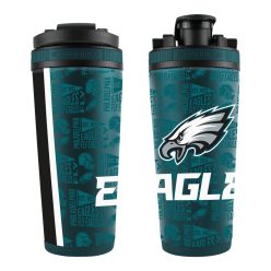Philadelphia Eagles Stainless Steel 4D Ice Shaker - 770 ml