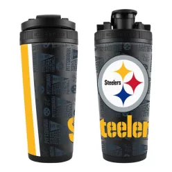 Pittsburgh Steelers Stainless Steel 4D Ice Shaker - 770 ml