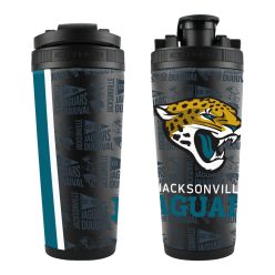 Jacksonville Jaguars Stainless Steel 4D Ice Shaker - 770 ml