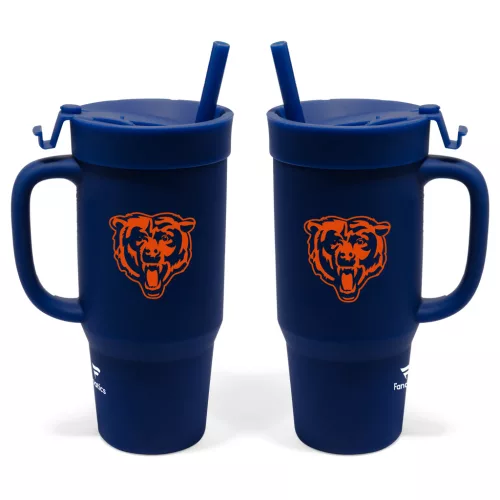 Szilikon kulacs tetővel - Chicago Bears