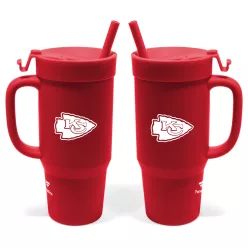 Szilikon kulacs tetővel - Kansas City Chiefs