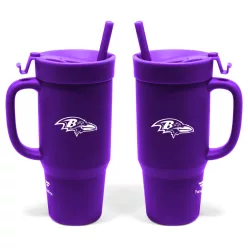 Szilikon kulacs tetővel - Baltimore Ravens