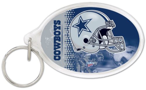 Cowboys - Ovális Akril Kulcstartó