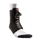 199 Könnyű, fűzős bokavédő - FEKETE