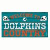 Miami Dolphins - Wood Sign Country