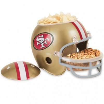 49-ers Snack Helmet/Chips Tartó (34 cm x 24 cm)
