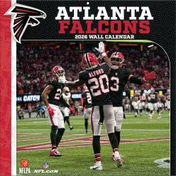 Atlanta Falcons Fali naptár 2026 (30 x 60 cm)
