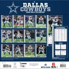 Dallas Cowboys Fali naptár 2026 (30 x 60 cm)