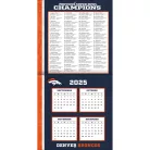 Denver Broncos Fali naptár 2026 (30 x 60 cm)