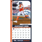 Denver Broncos Fali naptár 2026 (30 x 60 cm)