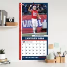 New England Patriots Fali naptár 2026 (30 x 60 cm)