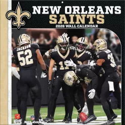 New Orleans Saints Fali naptár 2026 (30 x 60 cm)