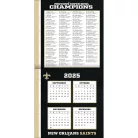 New Orleans Saints Fali naptár 2026 (30 x 60 cm)