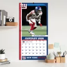New York Giants Fali naptár 2026 (30 x 60 cm)