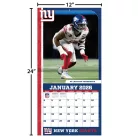 New York Giants Fali naptár 2026 (30 x 60 cm)