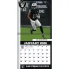 Las Vegas Raiders Fali naptár 2026 (30 x 60 cm)