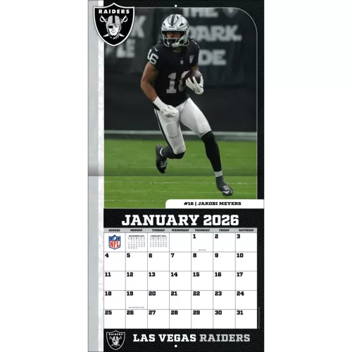 Las Vegas Raiders Fali naptár 2026 (30 x 60 cm)