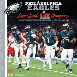 Philadelphia Eagles Fali naptár 2026 (30 x 60 cm)