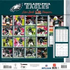 Philadelphia Eagles Fali naptár 2026 (30 x 60 cm)