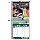 Philadelphia Eagles Fali naptár 2026 (30 x 60 cm)