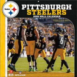 Pittsburgh Steelers Fali naptár 2026 (30 x 60 cm)